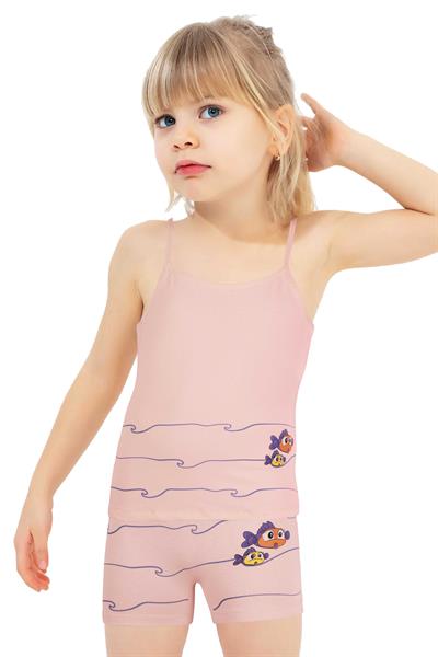GIRLS UNDERWEAR - ATHLETE BOXER SET