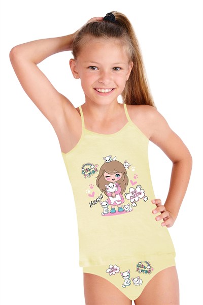 GIRLS UNDERWEAR - ATHLETE SLIP SET