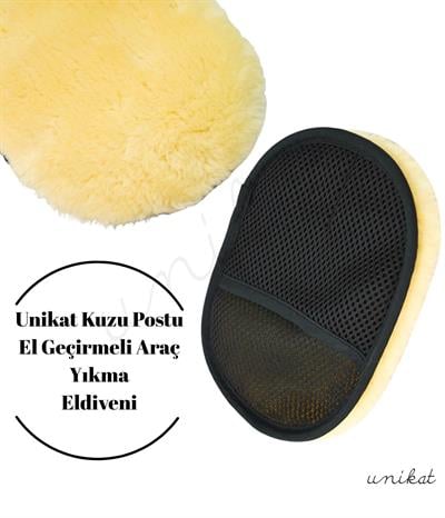 Kuzu Postu Araç Yıkama Mop Elidiveni