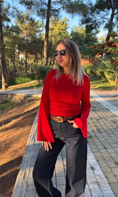 Modal Kumaş Bluz