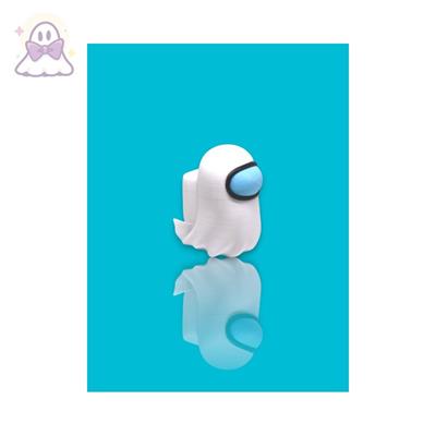 Among Us Ghost Beyaz