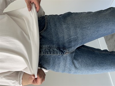 Boyfriend Kot Pantolon  Mavi