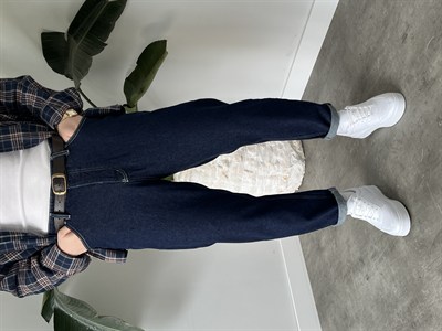 Keps Boyfriend Jean Lacivert
