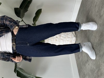 Keps Boyfriend Jean Lacivert