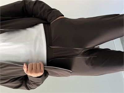 Paraşüt Kumaş  Ceket Pantolon Kahverengi