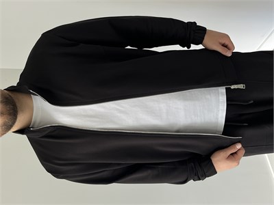 Rahat Kalıp Basic Eşofman Takımı Siyah