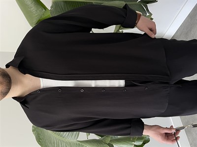 Siyah Premium Modal Oversize Takım