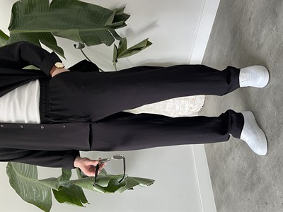 Siyah Premium Modal Oversize Takım