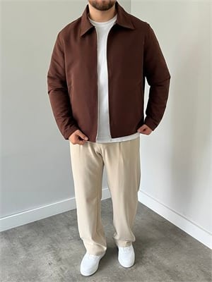 Vonzi Casual  Ceket Acı Kahve