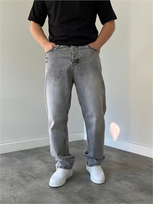 We 11 Baggy Jean Açık Gri 
