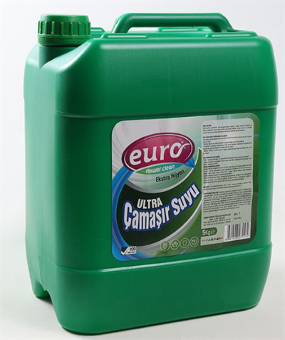 Euro Flower Ultra Yoğun Kıvamlı Çamaşır Suyu 5 KG