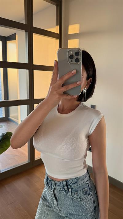 Dar Basic Beyaz T-Shirt