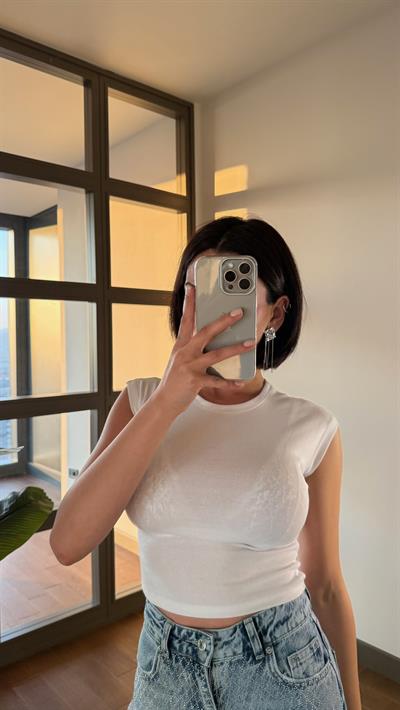 Dar Basic Beyaz T-Shirt