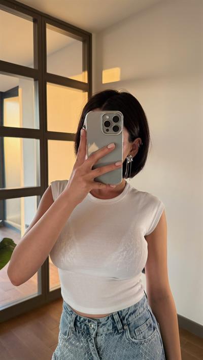 Dar Basic Beyaz T-Shirt