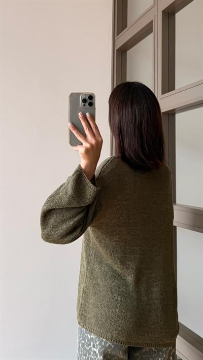 Orjinal Marka Yeşil Triko