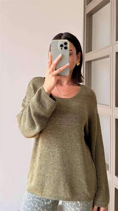 Orjinal Marka Yeşil Triko