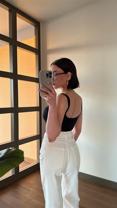 Straight Beyaz Jean