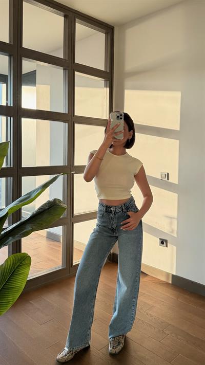 Straight Mavi Jean