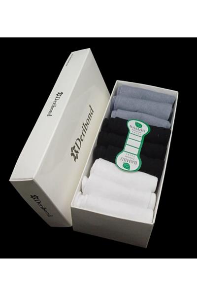 Erkek Çorap ( 9 Adet ) Bambu, Patik Çorap