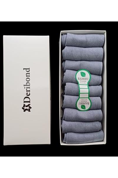 Erkek Çorap ( 9 Adet ) Bambu, Patik Çorap