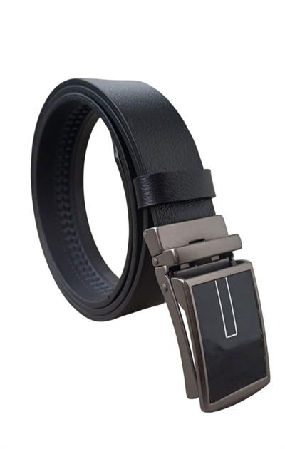 Erkek kemer Otomatik Tokalı Hakiki Deri Genişlik 3.50 cm