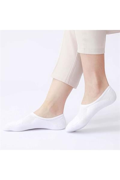 Kadın Çorap ( 9 Adet ) Pamuklu, Sneaker, Görünmez Çorap