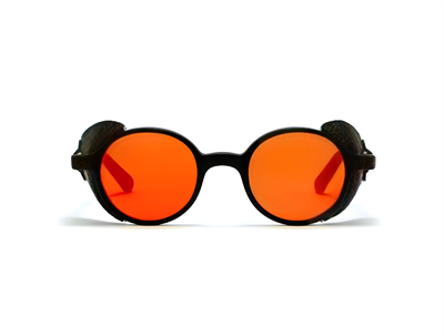 L.G.R Reunion Flap Black Matt 22/Flat Red Mirror 5354 48-23