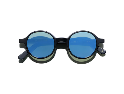 L.G.R L.G.R Reunion Black Matt 22/Flat Blue Mirror 4663 48-23