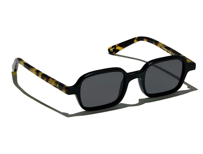 L.G.R L.G.R Marrakech Black Matt/ Havana Tartarugato 5737 46-22