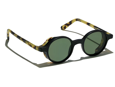 L.G.R L.G.R Reunion Explorer Black Matt/Hvn Tartarugato 5495 48-23