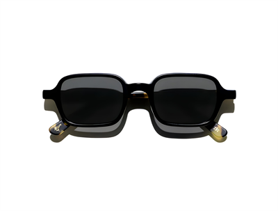 L.G.R L.G.R Marrakech Black Matt/ Havana Tartarugato 5737 46-22