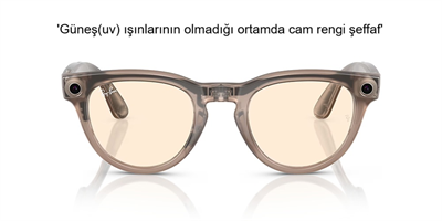 RAYBAN META HEADLINER AKILLI GÖZLÜK RW 4009 Transitions 6705ZX 50 Güneşte Koyulaşan
