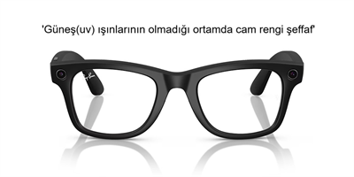 RAYBAN META WAYFARER AKILLI GÖZLÜK RW 4006 Transitions 601S1M 50 Güneşte Koyulaşan