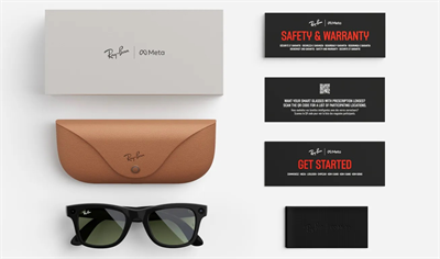 RAYBAN META WAYFARER AKILLI GÖZLÜK RW 4008 601/71 53 Big Size