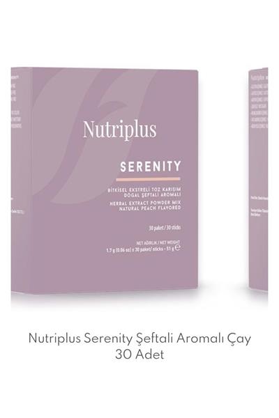 serenity şeftali aromalı çay