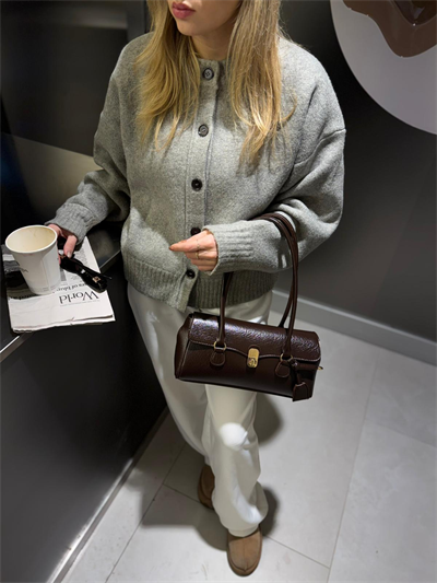 Acı Kahve Mango Model Baget Verona Çanta