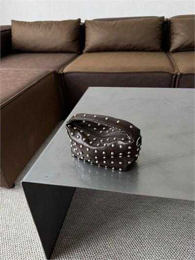 Acı Kahve Metal Troklu Berry Çanta