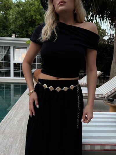 Altın Sarısı İstiridye Kemer
