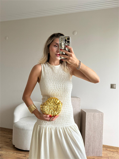 Altın Sarısı Plaka Sun Çanta