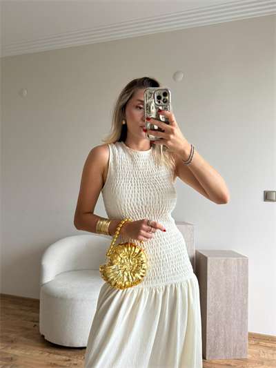 Altın Sarısı Plaka Sun Çanta