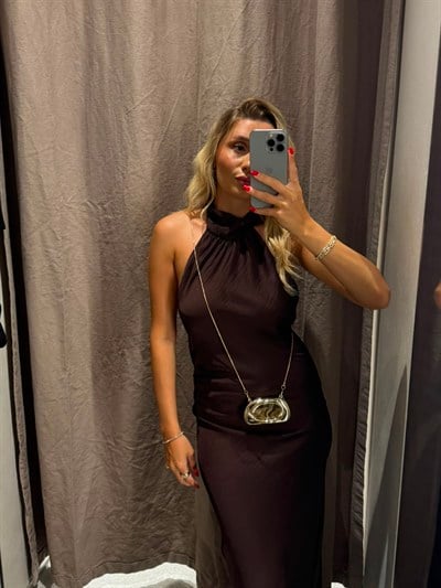 Altın Sarısı Mini Bonita Çanta