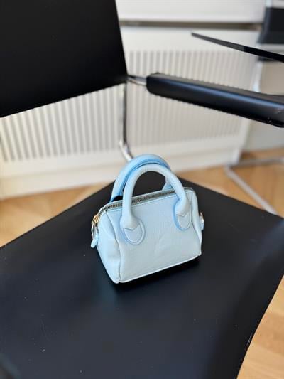 Bebe Mavisi Mini Çapraz Askılı Çanta