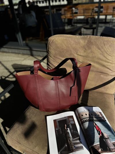 Bordo Marka Model Big Çanta