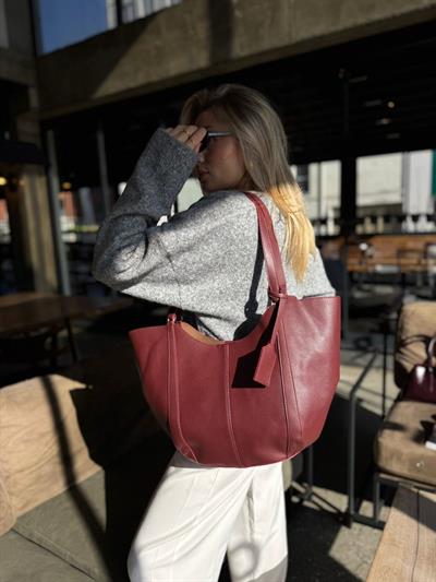 Bordo Marka Model Big Çanta