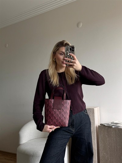 Bordo Marka Model Soi Çanta