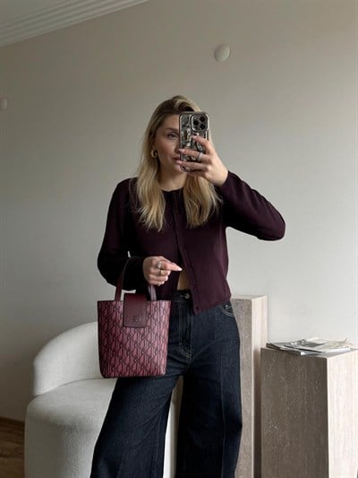 Bordo Marka Model Soi Çanta
