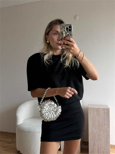 Gümüş Plaka Sun Çanta