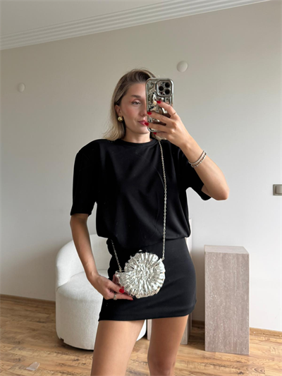 Gümüş Plaka Sun Çanta