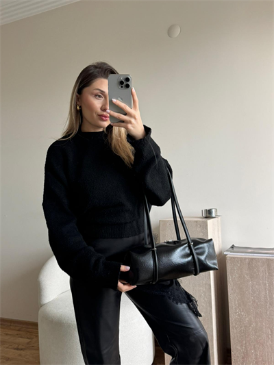 Siyah Baget Olivia Çanta