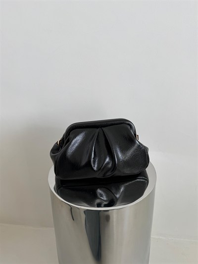 Siyah Clutch Çapraz Askılı Sofia Çanta